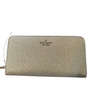 Kate Spade Lunar Light Glitter Large Continental Wallet